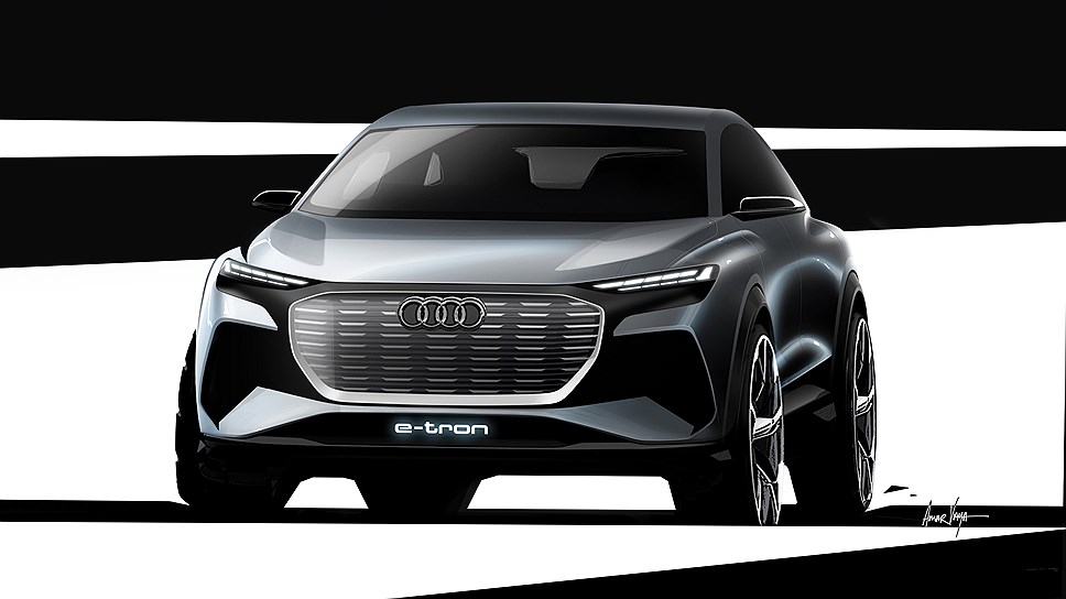 Audi в Женеве покажет новый электрокроссовер Q4 e-Tron