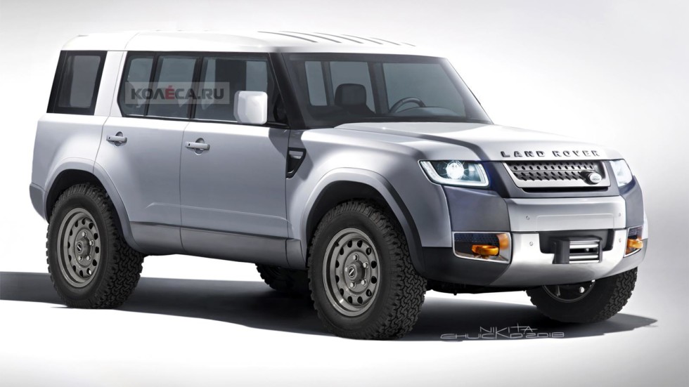 В сети появились снимки нового внедорожника Land Rover Defender
