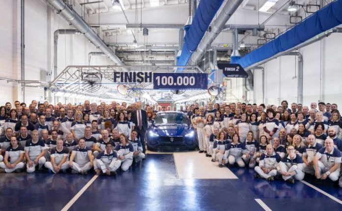 Maserati выпустил 100-тысячный седан Ghibli
