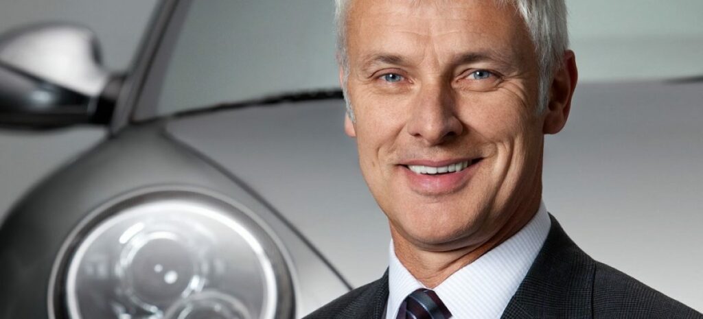 СМИ: Маттиас Мюллер уходит с поста главы компании Volkswagen