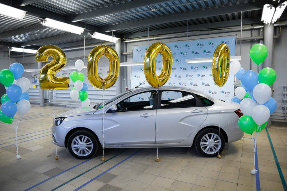В Тольятти выпустили двухтысячную Lada Vesta «для экономных»‍