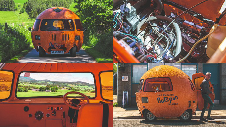 На базе Mini Countryman построили «апельсин на колёсах»