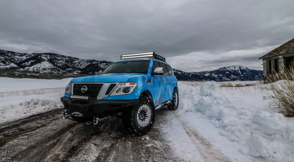 В Nissan готовят внедорожник Nissan Armada в версии Snow Patrol‍