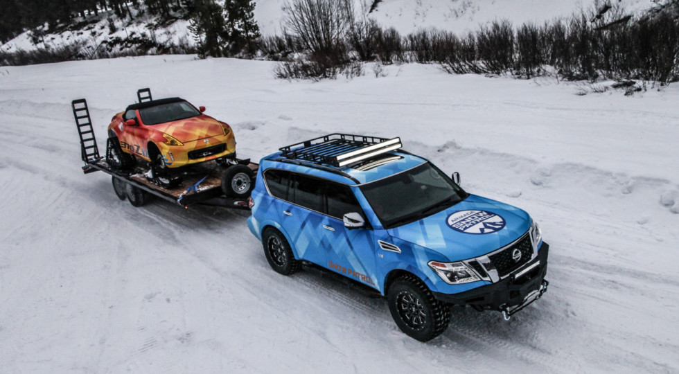 В Nissan готовят внедорожник Nissan Armada в версии Snow Patrol‍