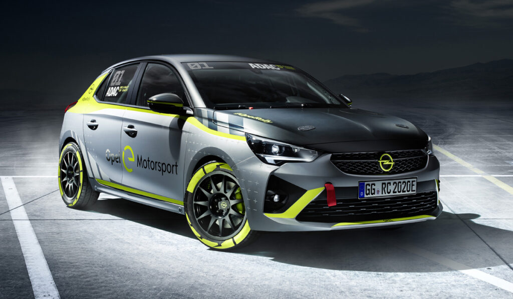 Бренд Opel выпустил первый в мире электрический раллийный автомобиль
