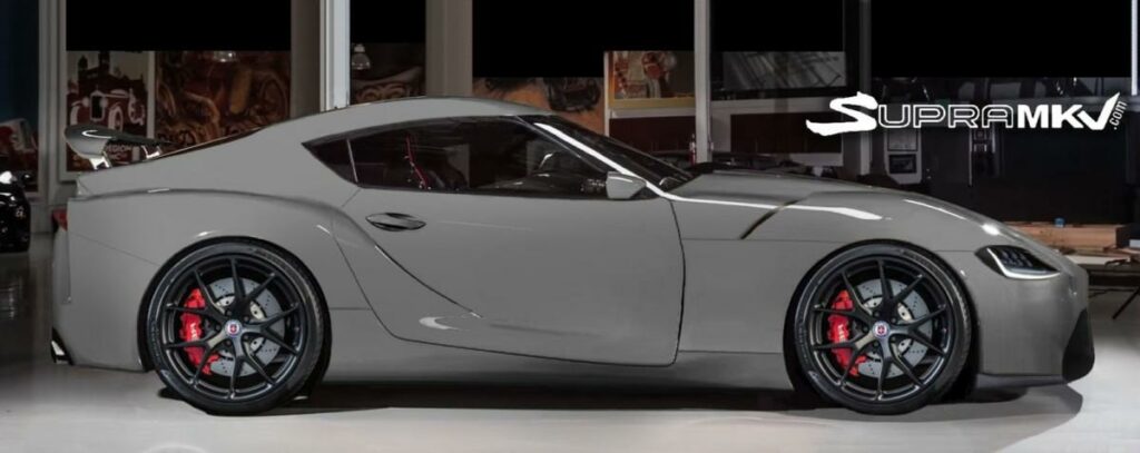 Дизайнеры на рендерах показали внешность нового купе Toyota Supra