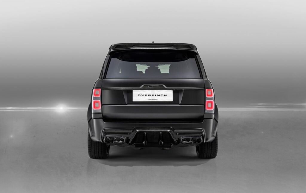 Тюнинг-ателье Overfinch представило очень черный Range Rover
