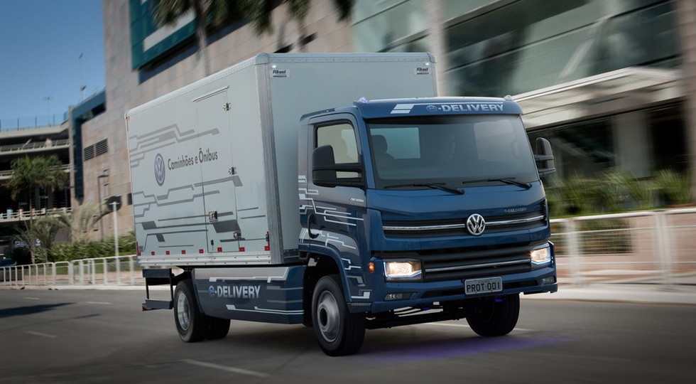 Volkswagen представил электрический грузовик Volkswagen E-Delivery