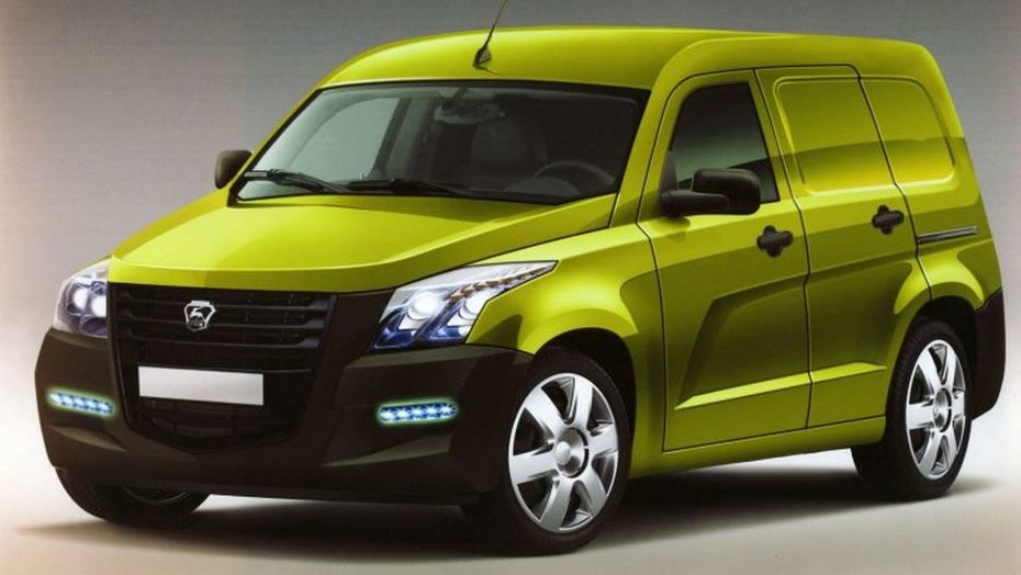 В Сети рассекретили изображения будущего легкового фургона ГАЗ NEXT