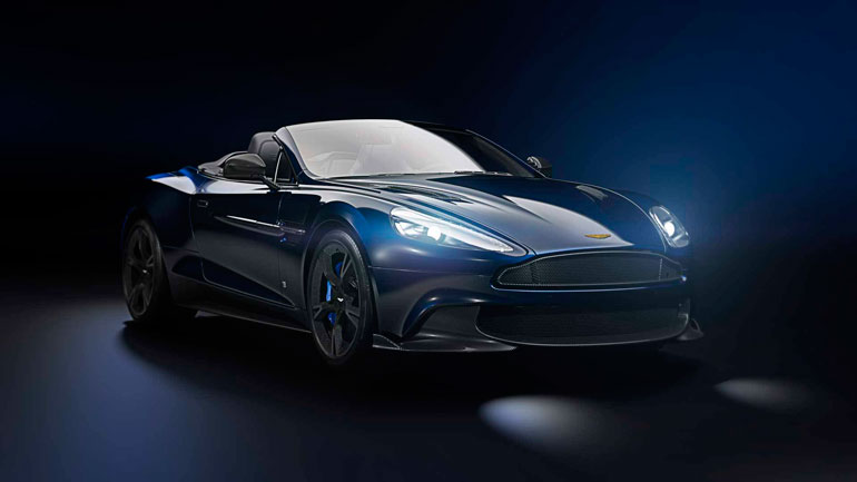 Aston Martin выпустил в честь футболиста особый Vanquish S Volante