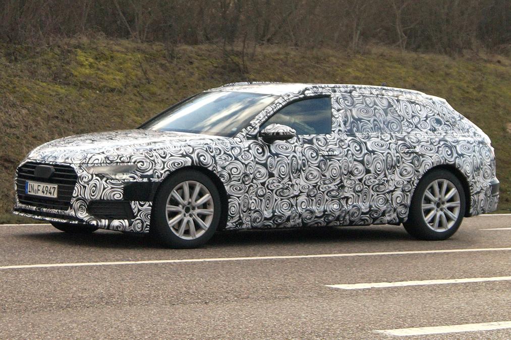 Универсал Audi A6 Avant нового поколения замечен на тестах