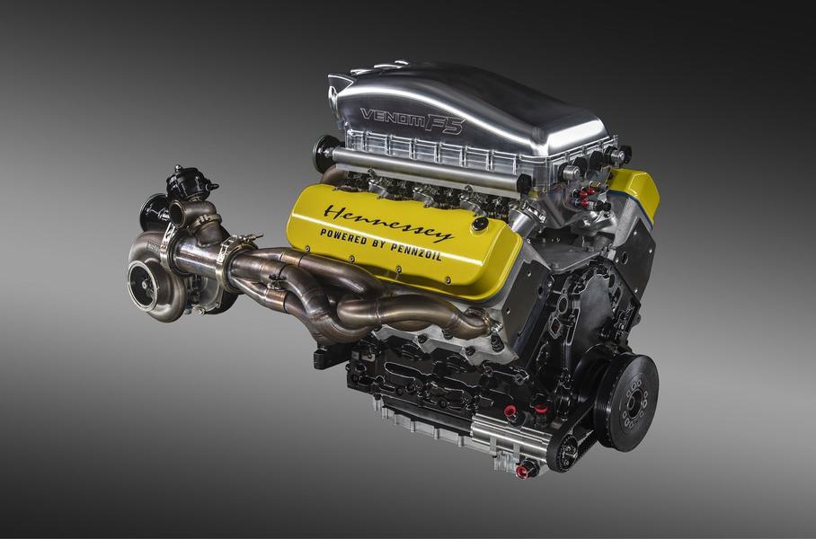Hennessey раскрыла мощность установки гиперкара Venom F5