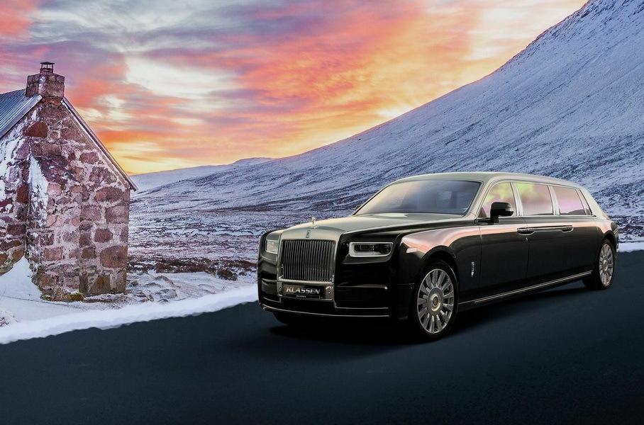Rolls-Royce Phantom превратили в 7-метровый броневик