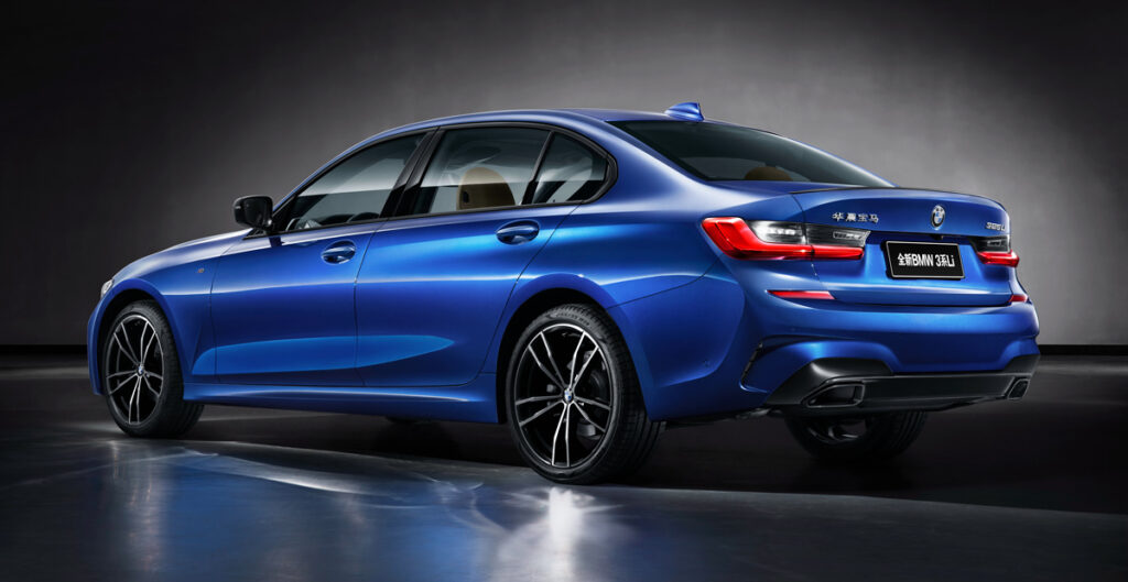 Седан BMW 3-Series получил удлиненную модификацию для Китая