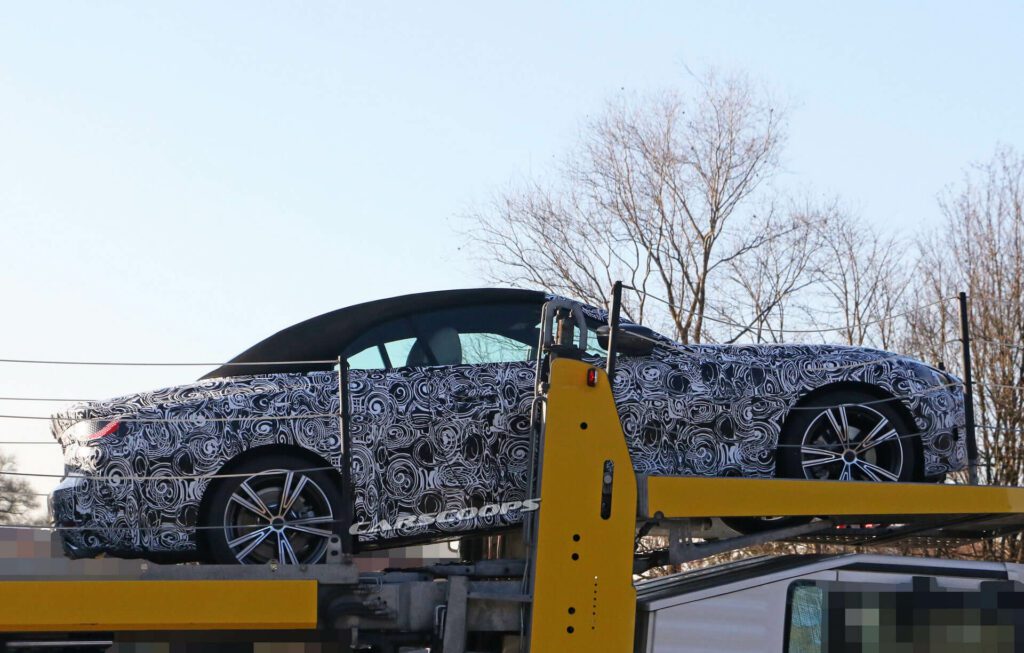 BMW приступила к тестам нового поколения кабриолета BMW 4-Series Convertible