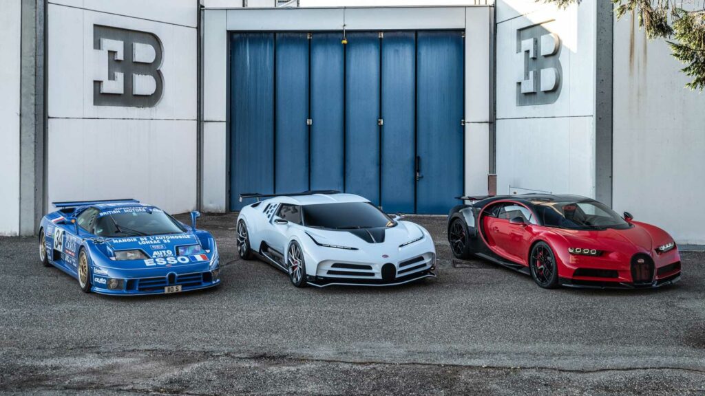 Bugatti отказывается принимать заказы на эксклюзивные модели