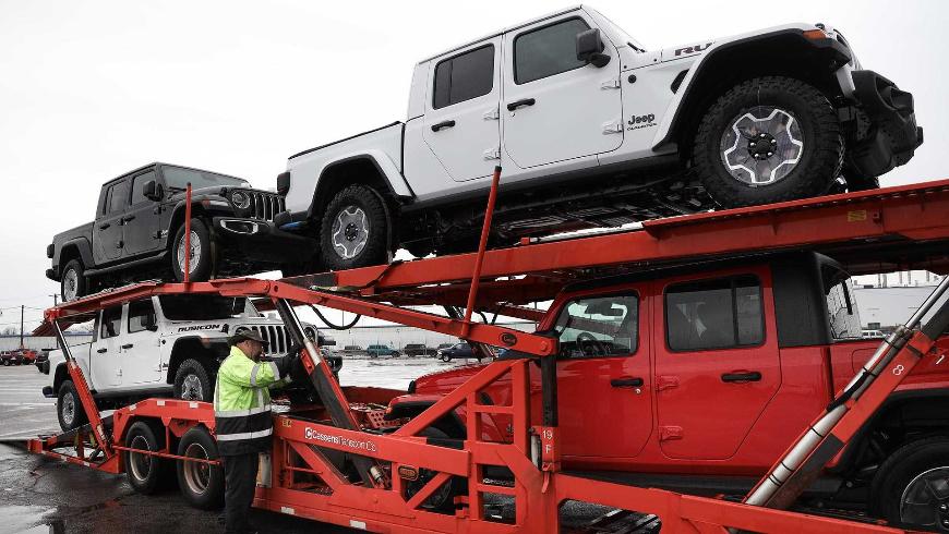Первые пикапы Jeep Gladiator отправлены к дилерам