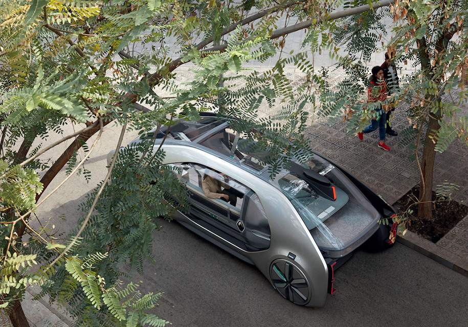 Renault привез в Женеву автономное такси будущего в лице концепта EZ-GO