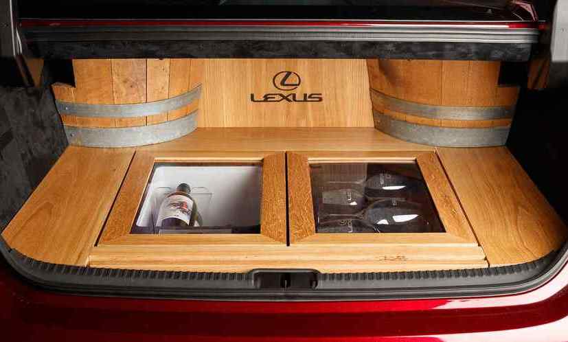 Lexus на SEMA показал седан Lexus ES для любителей вина
