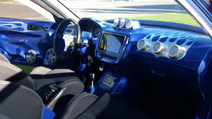 Тюнинговая Honda Civic "Skyline" выставлена на продажу в Сети