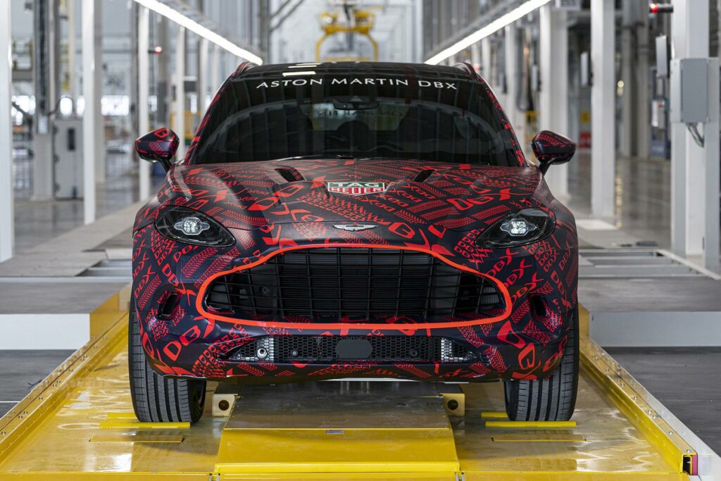 Стартовало тестовое производство внедорожника Aston Martin DBX
