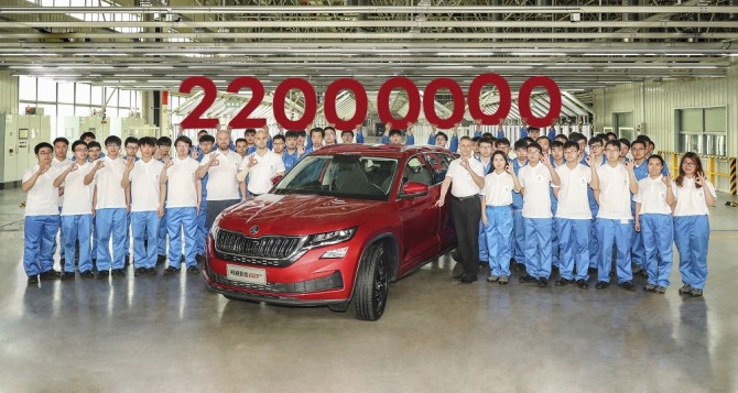 Компания Skoda выпустила уже 22 млн автомобилей