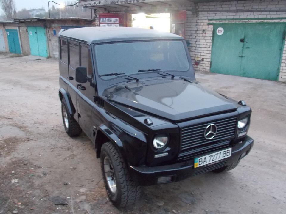 Житель Украины превратил внедорожник УАЗ-31514 в «Гелендваген»