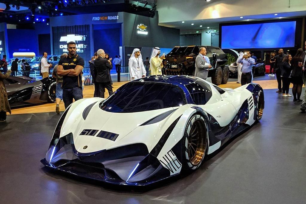 Эксперты назвали топ-3 самых быстрых авто, представленных в Дубае