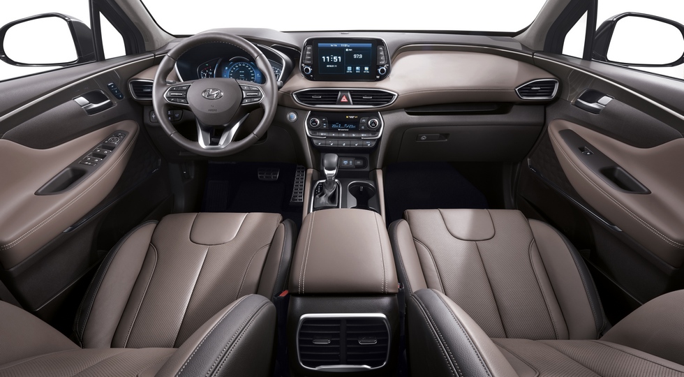 Европейский Hyundai Santa Fe нового поколения рассекречен официально