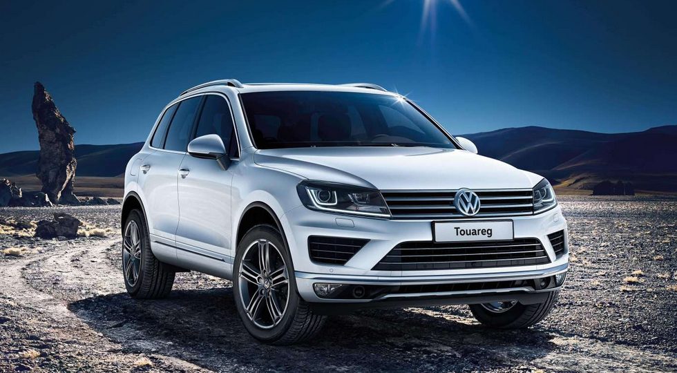 Премьера нового Volkswagen Touareg назначена на апрель 2018 года‍