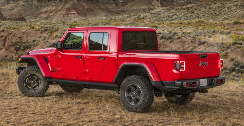 Jeep представил новый пикап Jeep Gladiator
