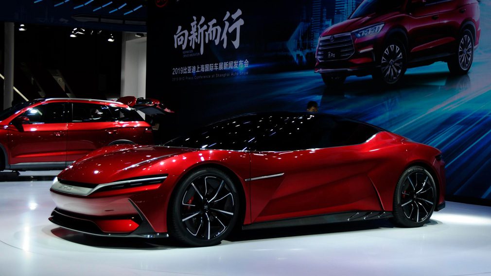 В Шанхае показали суперкар BYD E-Seed GT, разгоняющийся до 100 км/ч за 2,9 секунды