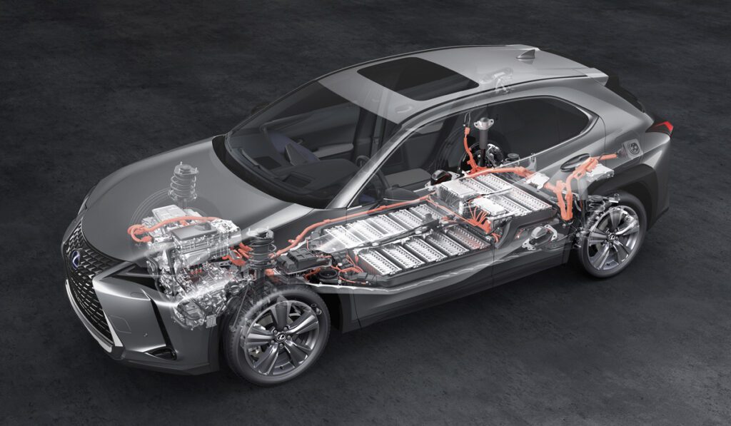 Представили электрический кроссовер Lexus UX 300e