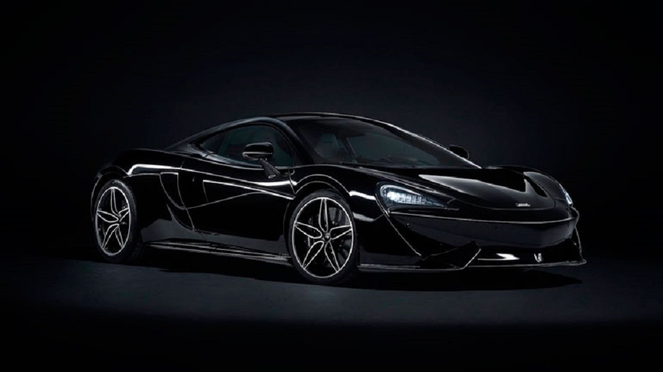 Компания McLaren выпустит 100 очень "чёрных" суперкаров McLaren 570GT‍