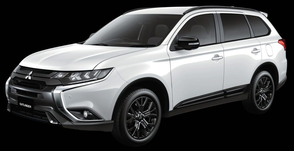 Компания Mitsubishi представила версии Black Edition для трех моделей