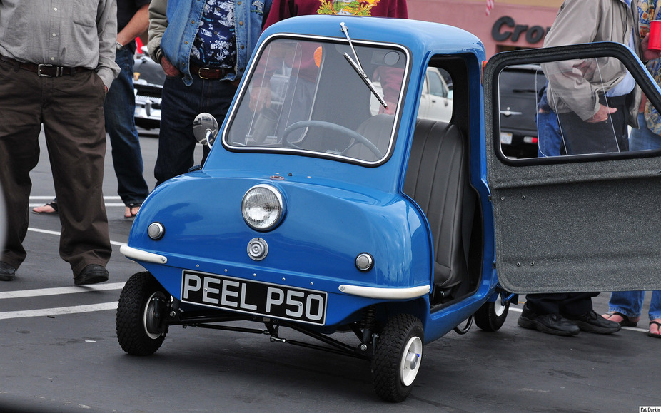 Peel P50 возглавил ТОП-5 самых медленных в мире автомобилей