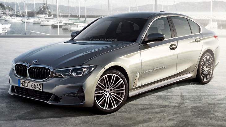 Появились первые изображения нового седана BMW 3-Series G20