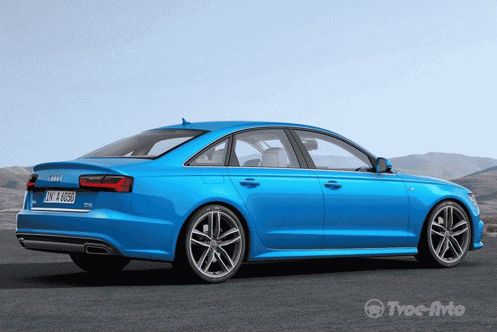 Audi A6 вид сбоку