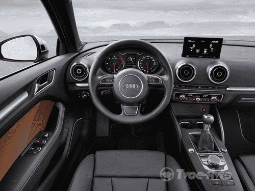Audi A3 2014 показали широкой публике