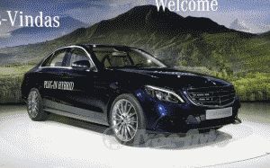 Mercedes-Benz в Детройте показал новый "гибрид" C350 Plug-in Hybrid 