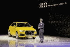 Audi Q3 дебютировал в Детройте
