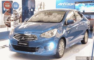 Компактный седан Mitsubishi Attrage будет продаваться в Европе