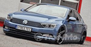 Volkswagen Passat B8 в новом образе появился на снимках
