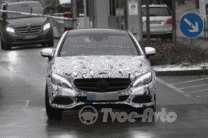Шпионами во время тестирования замечен Mercedes C-Class Coupe