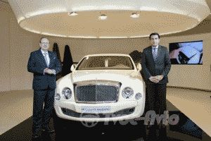 Компания Bentley представила эксклюзивную версию седана Mulsanne