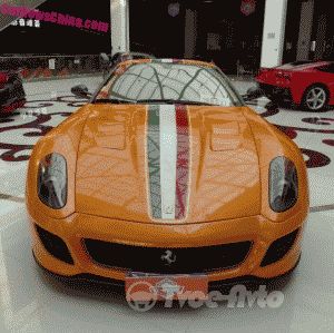 В Китае появился эксклюзивный Ferrari 599 GTO