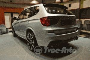 BMW X3 оснастили элементами пакета M Performance