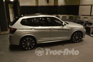 BMW X3 оснастили элементами пакета M Performance