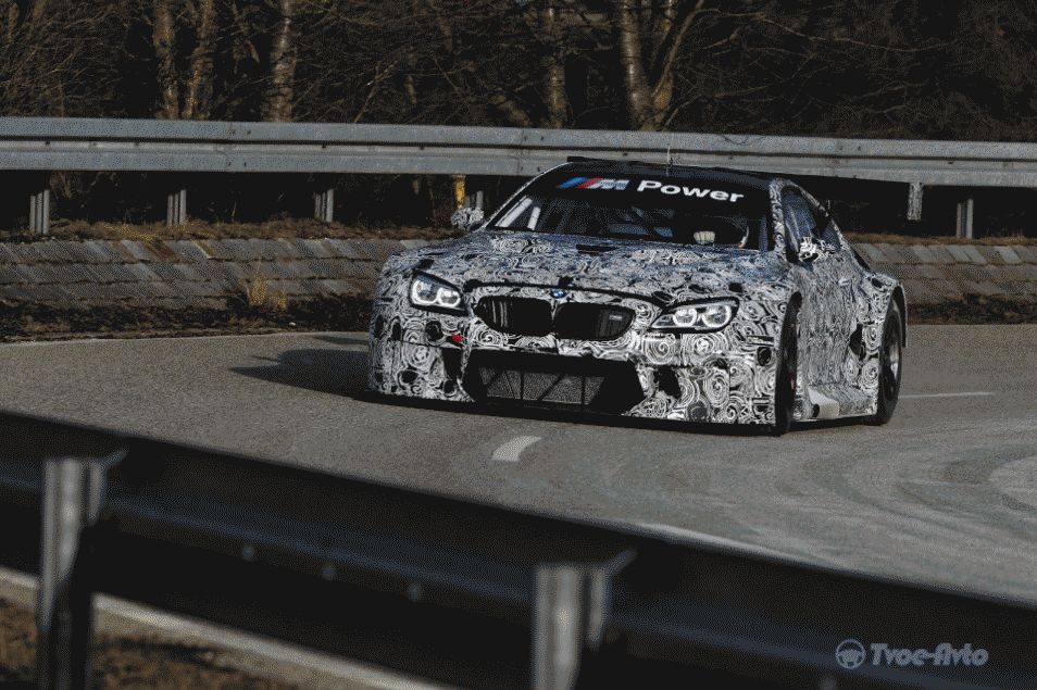 Гоночное купе BMW M6 замечен на тестах