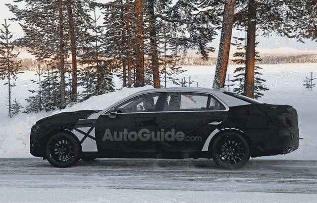 Hyundai Equus 2017 проходит испытания в Скандинавии